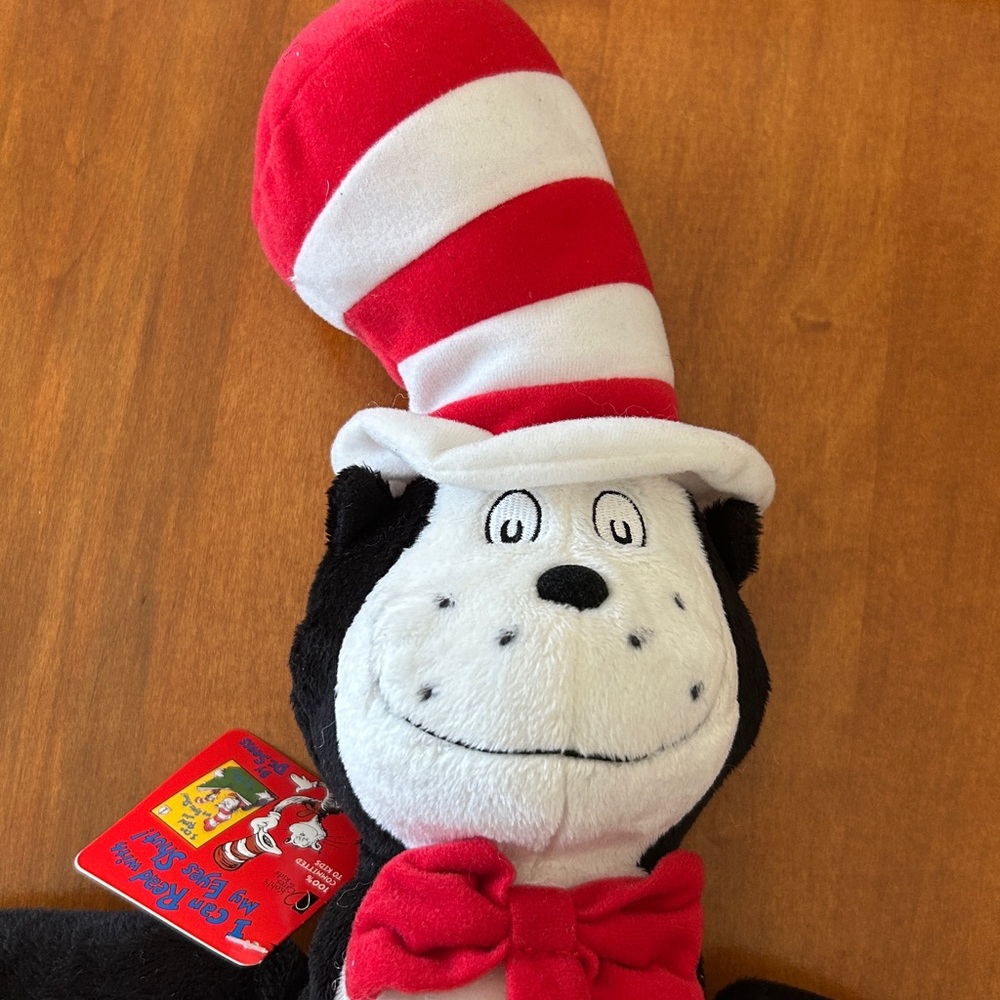 NWT Dr. Seuss Cat in the Hat Plush with Collector’s Edition Book - Picture 4 of 8
